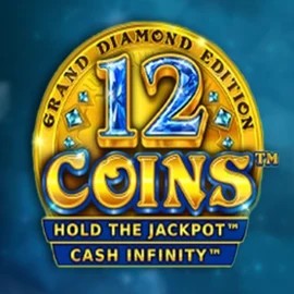 12 Coins Grand Diamond Edition logo – Slots by Wazdan at Bof Casino