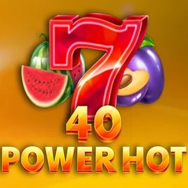 40 Power Hot online game logo by Amusnet Interactive on bofcasino.website