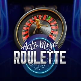 Auto Mega Roulette online game logo by Pragmatic Play on bofcasino.website