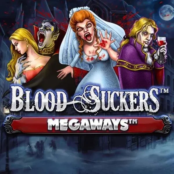 Slots logo of Blood Suckers Megaways from Red Tiger Gaming at Bof Casino