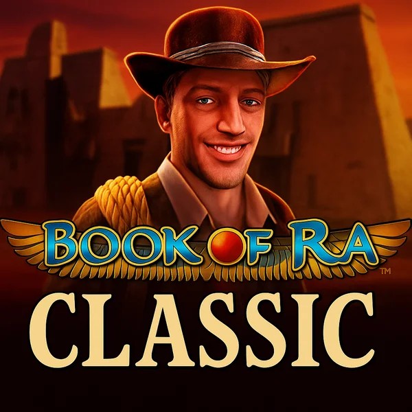 Book of Ra Classic game by Novomatic – logo hosted on Bof Casino