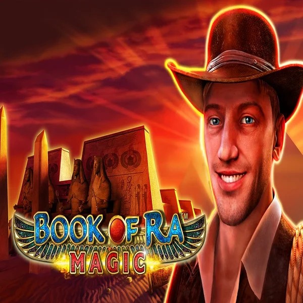 Book of Ra Magic by Greentube, showcased at bofcasino.website – game logo