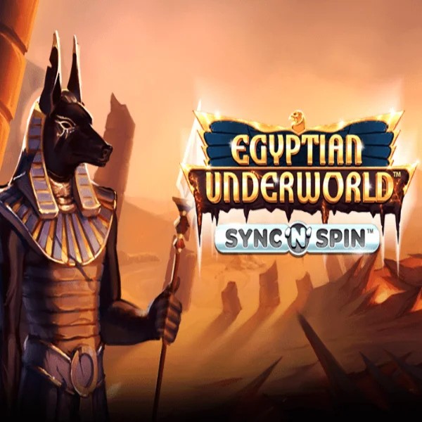 Egyptian Underworld slot logo by Greentube at Bof Casino
