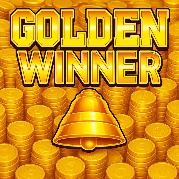 Official Slots logo: Golden Winner by Inspired Gaming at Bof Casino