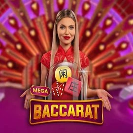 Live Casino logo of Mega Baccarat from Pragmatic Play at Bof Casino