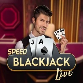 Official Live Casino logo: Speed Blackjack by Pragmatic Play at Bof Casino