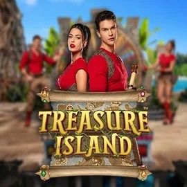Treasure Island slot logo by Pragmatic Play at Bof Casino